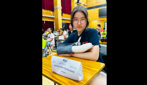 Монгол охин ой тогтоолтын дэлхийн рекордыг шинэчиллээ